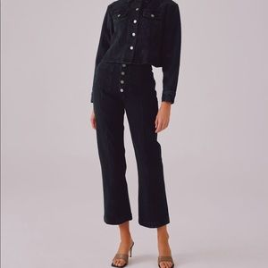 NWT Cropped Flare Jeans